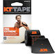 KT Tape Pro Extreme Precut Ταινίες Κινησιοθεραπείας 25cm x 5m Jet Black 20τμχ