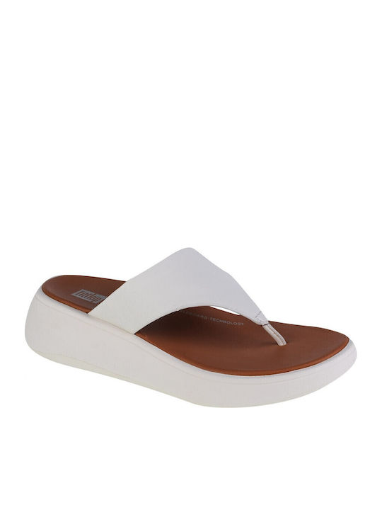 Fitflop FMode Δερμάτινα Γυναικεία Σανδάλια Μπεζ