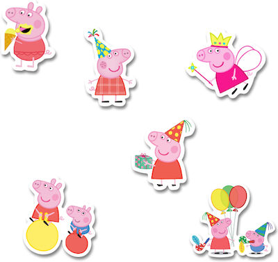 Peppa Stickers 5cm / 8pcs