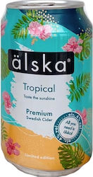 Alska Tropical Μηλίτης Κουτί 330ml