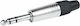 Emelec Plug 6.3mm Jack stereo male Silver (EQ9016)