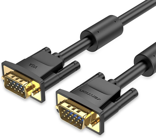 Vention VGA male to VGA male Black 10m Cable (DAEBL)