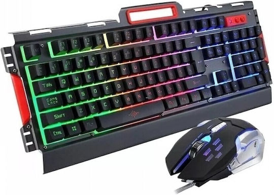 SGL DS-A01 Gaming Πληκτρολόγιο με RGB φωτισμό (Αγγλικό US)