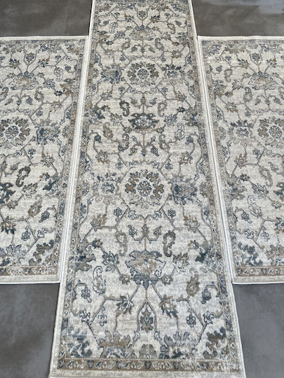 Ragolle 84017-6262 Σετ Μοντέρνα Χαλιά Κρεβατοκάμαρας Visconti Μπεζ 3τμχ