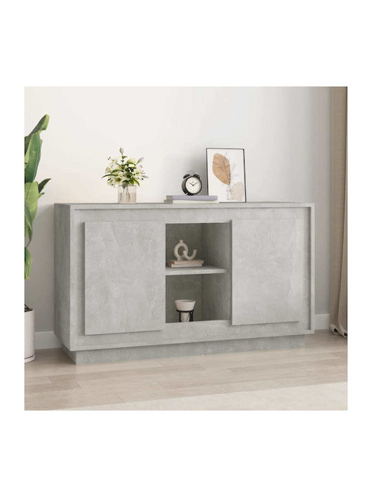 Wooden Buffet Gray L102xW35xH60cm