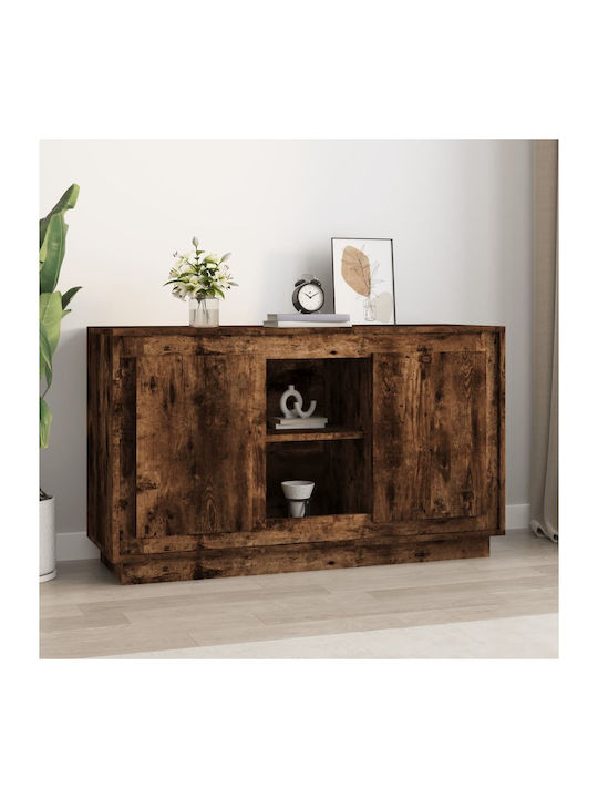 Sideboard Wooden Καπνιστή Δρυς 102x35x60cm