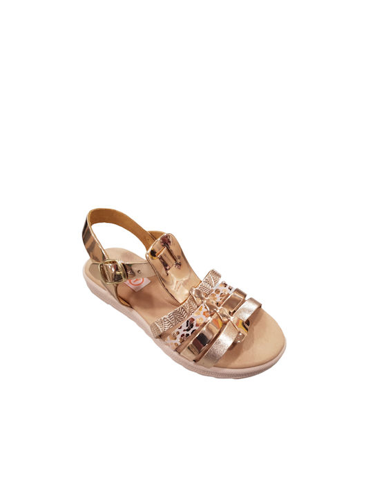 Aby Kids' Sandals Tabac Brown