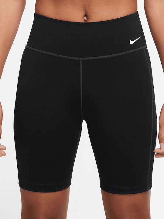 Nike Dri-Fit One Training Γυναικείο Κολάν-Σορτς Μαύρο