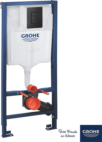 Grohe Solido Εντοιχιζόμενο Πλαστικό Καζανάκι Ορθογώνιο Χαμηλής Πίεσης