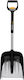 Fiskars Snow Shovel with Handle 1057187