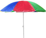 YB3067 Umbrelă de Plajă cu Diametru de 1m Multicoloră