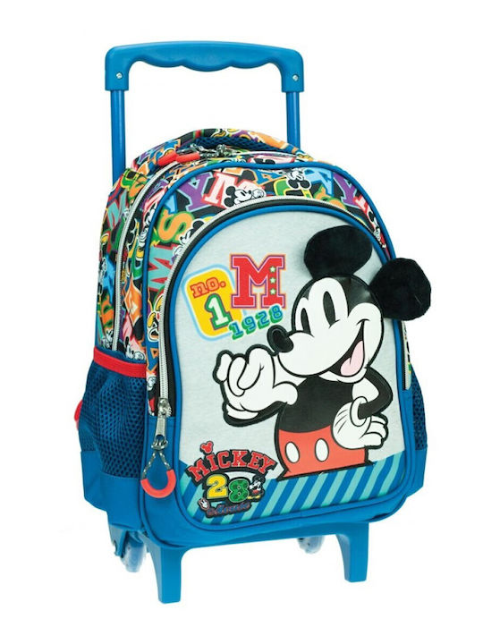 Gim Mickey School Bag Trolley Kindergarten Multicolored