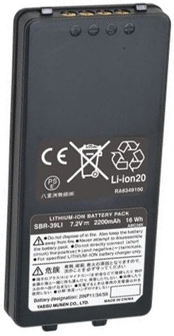 Yaesu SBR-39LI Battery Wireless Transceiver UHF/VHF for FTA-550AA / FTA-850L / FTA-450L / FTA-550L / FTA-750L