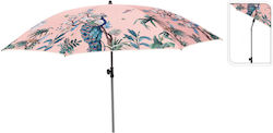 Ομπρέλα Θαλάσσης Διαμέτρου 2m Ροζ KT4000130