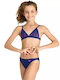 Arena Kinder Badebekleidung Bikini Blau