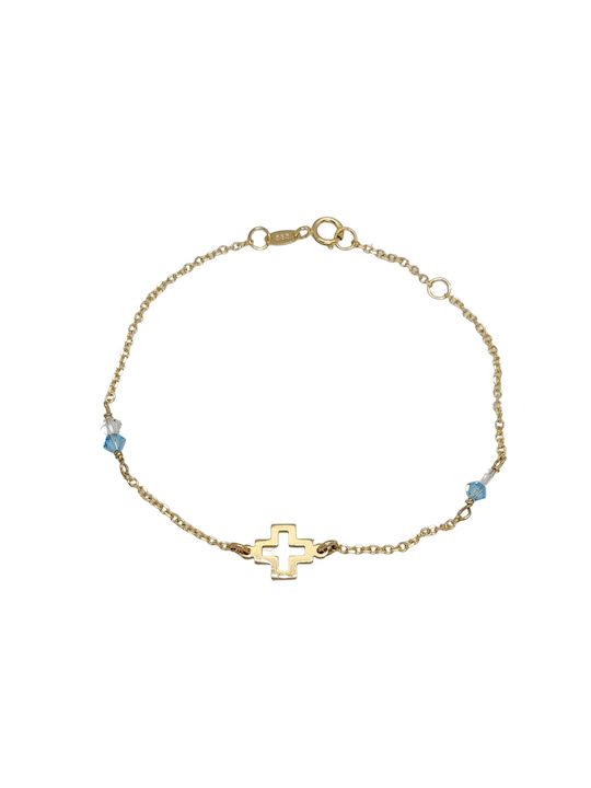 CHILDREN'S GOLD BRACELET 14K RBCG038