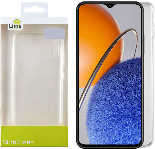 Lime Slimclear Задна корица Силикон Прозрачен (Huawei Nova Y61, Насладете се на 50Z)