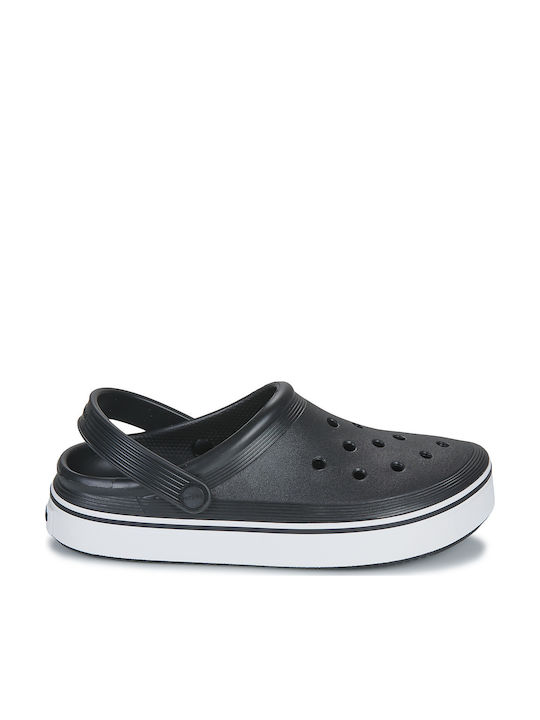Crocs Γυναικεία Σαμπό Μαύρα