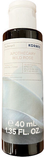 Korres Wild Rose Bubble Bath Gel & Rose Scent 40ml
