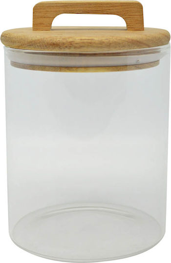 Ankor Ankor Allgemeine Verwendung Glasvase mit Deckel Transparent 650ml