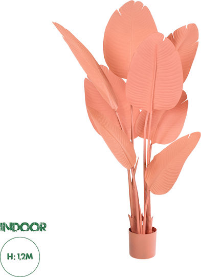 Artificial Plant in Pot Red 120cm GloboStar