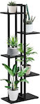 Outsunny 845-759V00BK Turnul de plante Lemn 40x22x113cm.