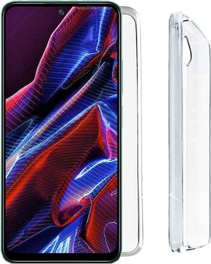 Volte-Tel Slimcolor Air Back Cover Σιλικόνης Διάφανο (Poco X5)