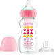 Dr. Brown's Plastic Bottle Sippy Spout Anti-Colic with Silicone Nipple for 6+ months 270ml