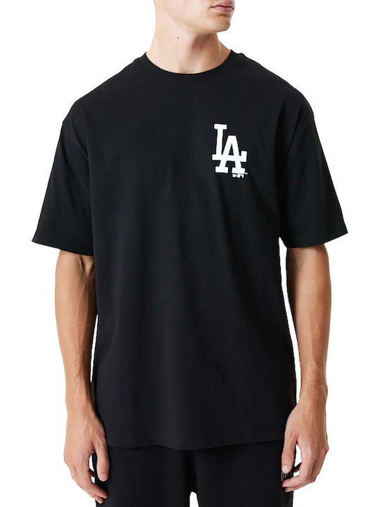 New Era LA Dodgers MLB Team Men's Short Sleeve T-shirt Black