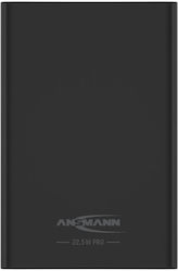 Ansmann PB222 10000mAh Μαύρο