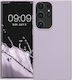KWmobile Umschlag Rückseite Silikon Lavender (G...