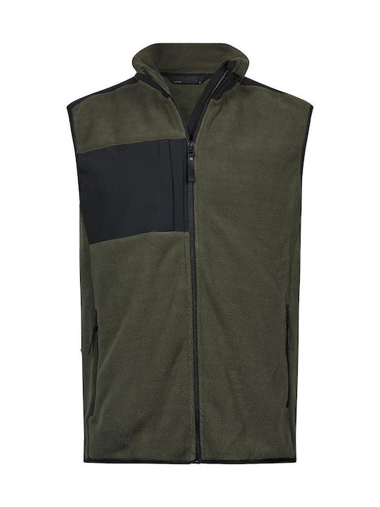 Tee Jays Men's Promotional Cardigan in Green