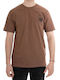 Bee. Unusual. Herren T-Shirt Kurzarm Light Brown