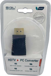 SGL 098456 VGA Female to DVI-D Female Converter
