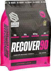 Soccer Supplement Recover 90 Φράουλα 1kg Soccer Supplement Recover 90 Φράουλα 1kg