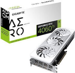 Gigabyte GeForce RTX 4060 Ti 8GB GDDR6 Aero OC Κάρτα Γραφικών