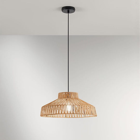 Fan Europe I-Tropikana-S46 Pendant Light Beige with Socket E27 46x21x173.5cm