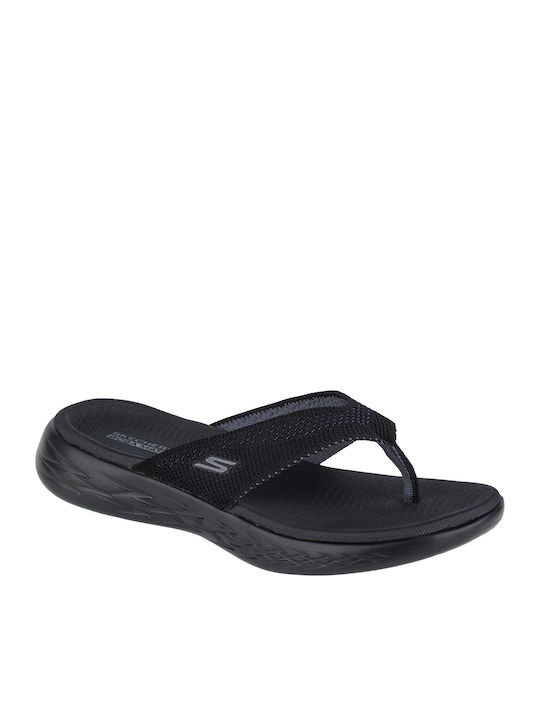 On The Go 600 Women's Flip Flops Black