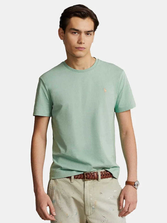 Ralph Lauren T-shirt Bărbătesc cu Mânecă Scurtă Mint.