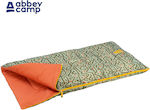 Abbey Sleeping Bag Παιδικό 2 Εποχών Camp Πράσινο/Πορτοκαλί