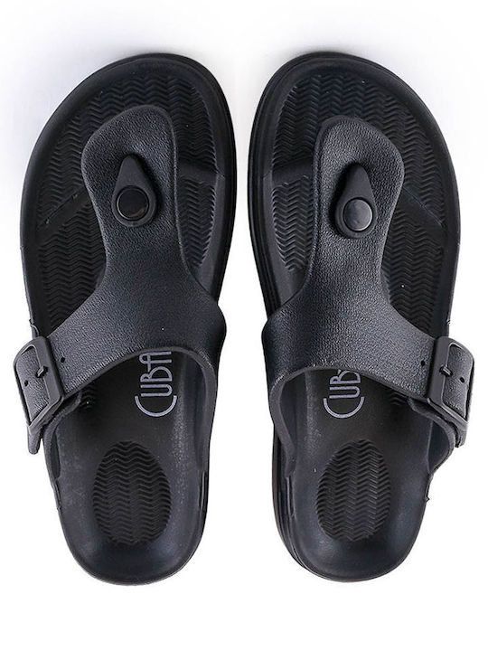 11011SD Zak Women's Flip Flops Flip Flops Black