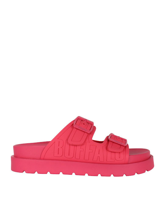Buffalo Flip Flops in Sandal Style Fuchsia