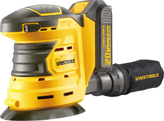 UYUS TOOLS Battery Powered Eccentric Sander 125mm Battery with Suction System UY-ILJ202