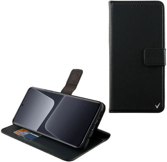 Volte-Tel Allure Magnet Clip Book Δερματίνης Μαύρο (Xiaomi 13)