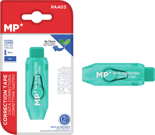 Madrid Papel Correction Tape Green 1pcs