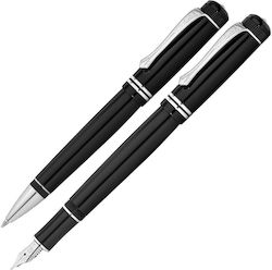 Set de stilouri Kaweco DIA2 Chrome Pen-Store, stilou și creion BB Extra Broad