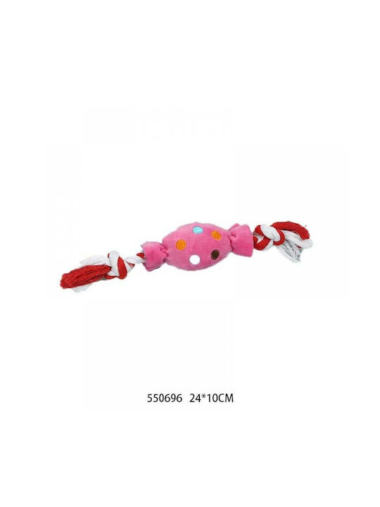 Dog Toy Cuddly Pink 24cm