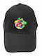 Takeposition Kids' Hat Jockey Fabric Mario Forever Black