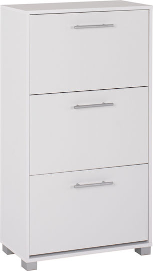 Ξύλινη Davina με 3 Ράφια Λευκή 62x24x110cm HM2221.05 Ξύλινη Davina με 3 Ράφια Λευκή 62x24x110cm HM2221.05