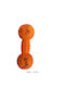 Hundespielzeug Knochen aus Gummi 16cm Orange 12 Stück